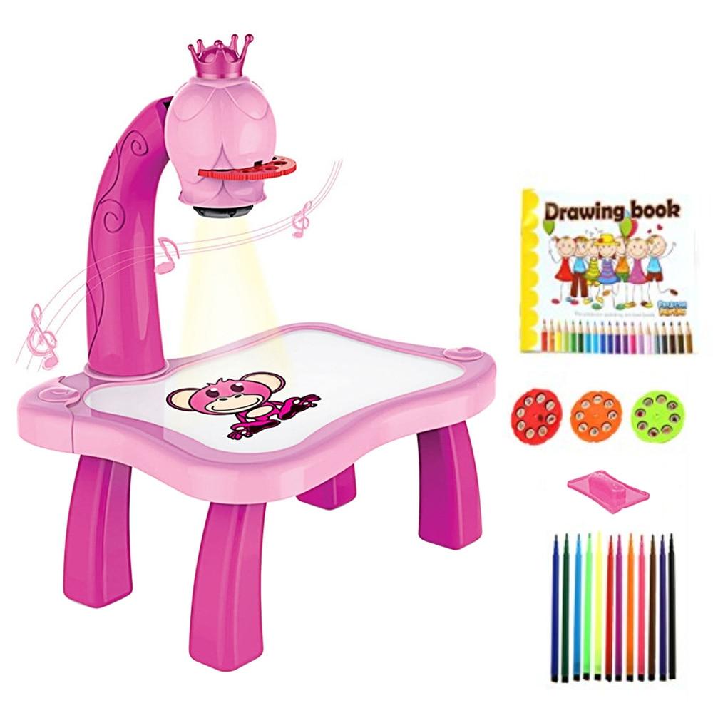 Children's projection painting table - migikid