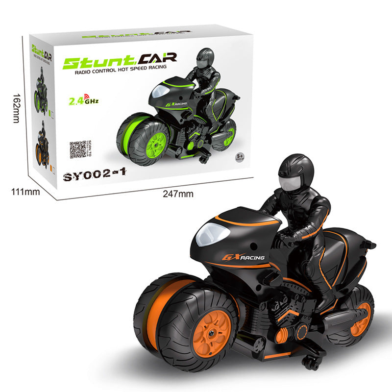 Electric Remote Control Stunt Motorcycle
