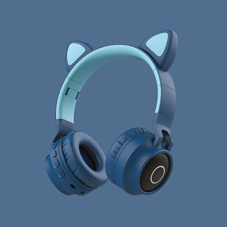 Wireless Cat Ear Headphones with mic