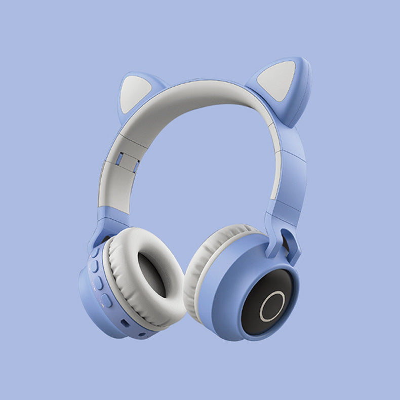 Wireless Cat Ear Headphones with mic