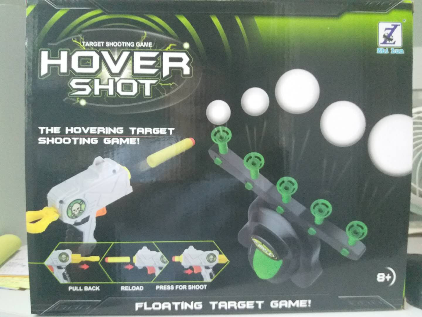 Air Hover Floating Ball Shooting Game Gun Toy - migikid