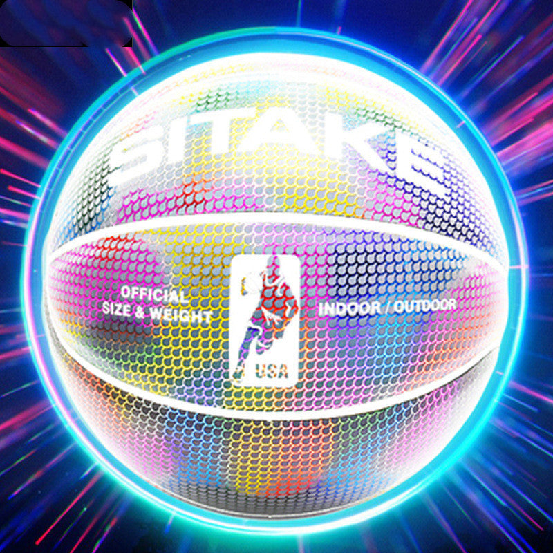 Glowing Luminous Fluorescent Basketball - migikid