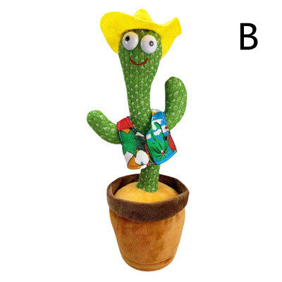 Dancing Cactus -  Electric Plush Musical Toy