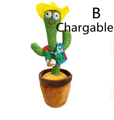 Dancing Cactus -  Electric Plush Musical Toy