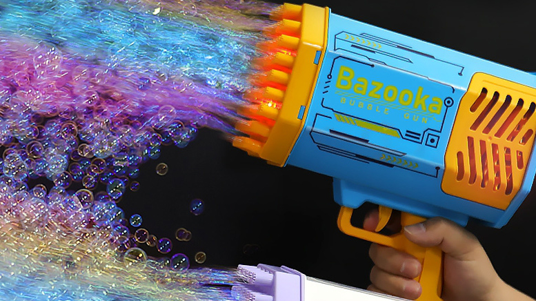 The Bazooka Bubble Gun