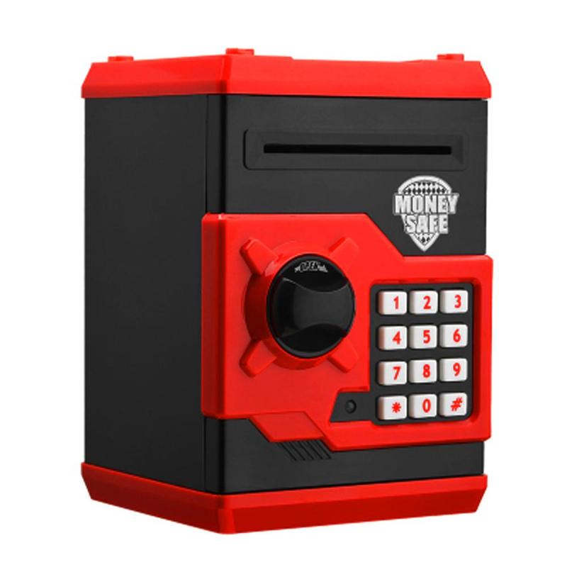 Electronic Piggy Bank-  Password Automatic ATM Deposit Safe Box - migikid