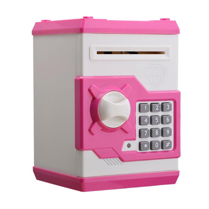 Electronic Piggy Bank-  Password Automatic ATM Deposit Safe Box - migikid