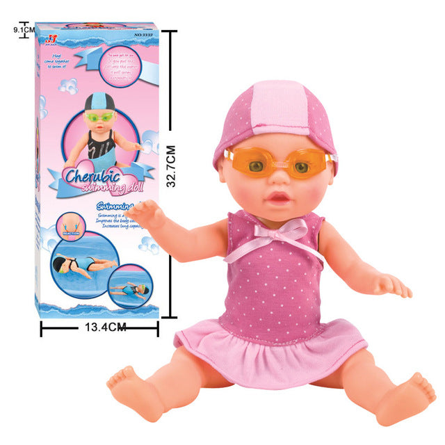 Waterproof Electric Swimming Doll - migikid
