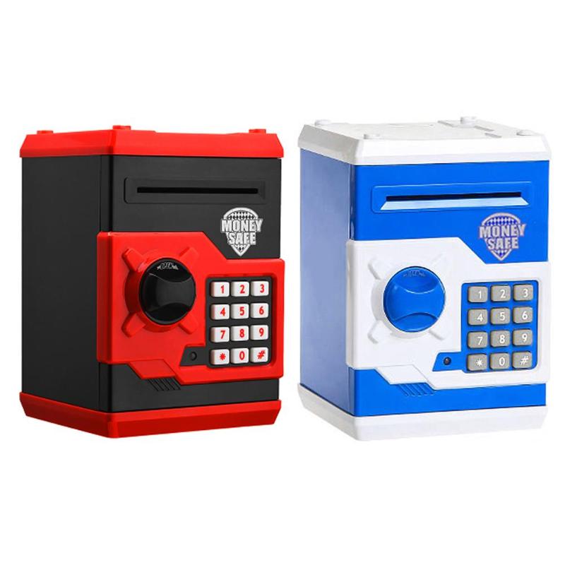 Electronic Piggy Bank-  Password Automatic ATM Deposit Safe Box - migikid