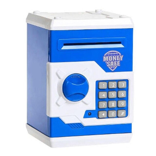 Electronic Piggy Bank-  Password Automatic ATM Deposit Safe Box - migikid