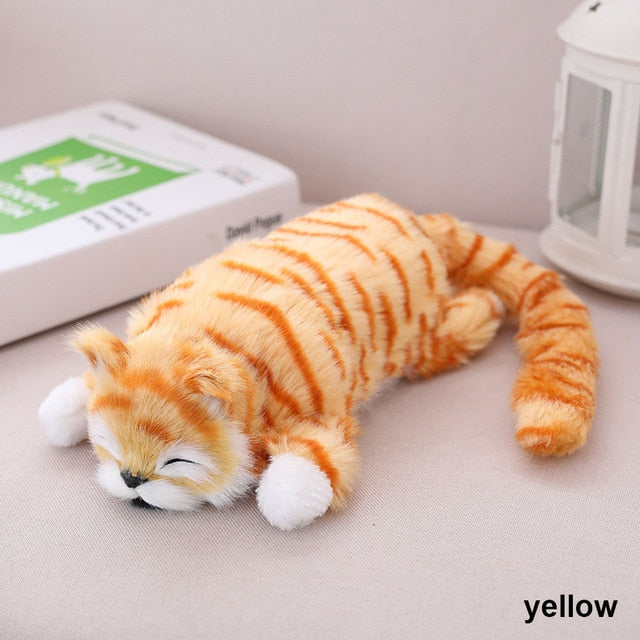 Funny Simulation Cat  ,Cute Electric Roll $ Laugh Plush Cat Doll - migikid