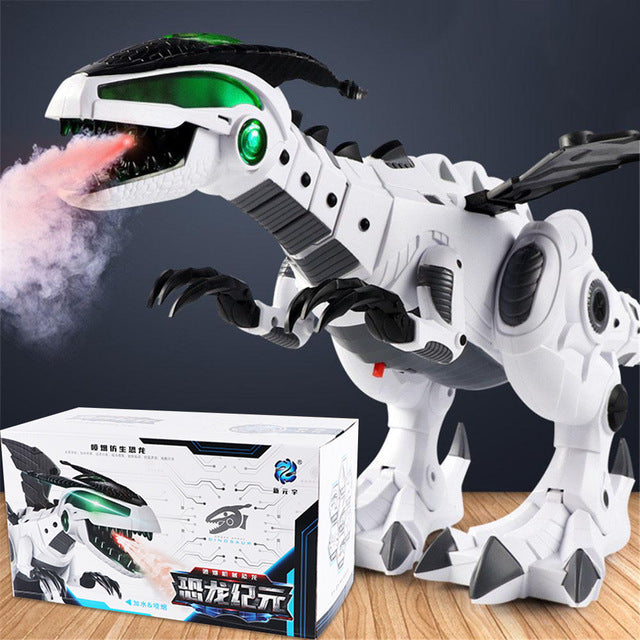 Electric  Spray Dinosaur+ light and sound - migikid