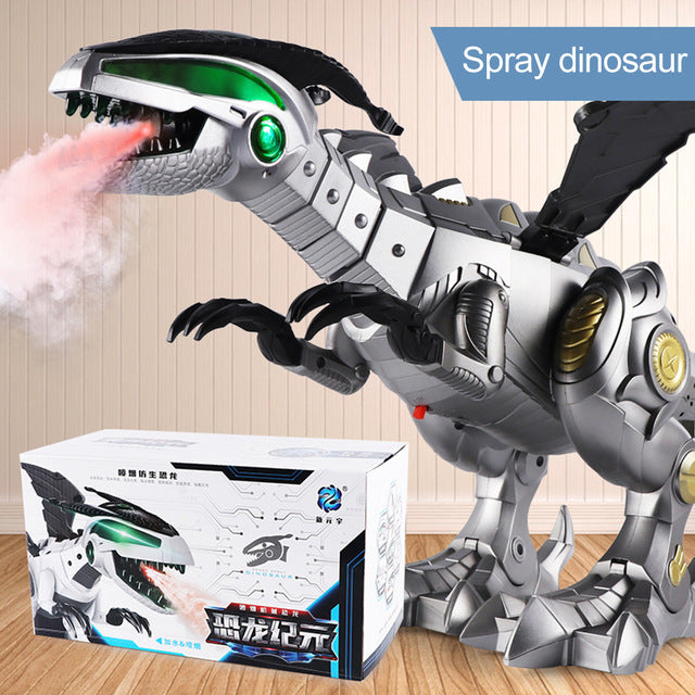 Electric  Spray Dinosaur+ light and sound - migikid