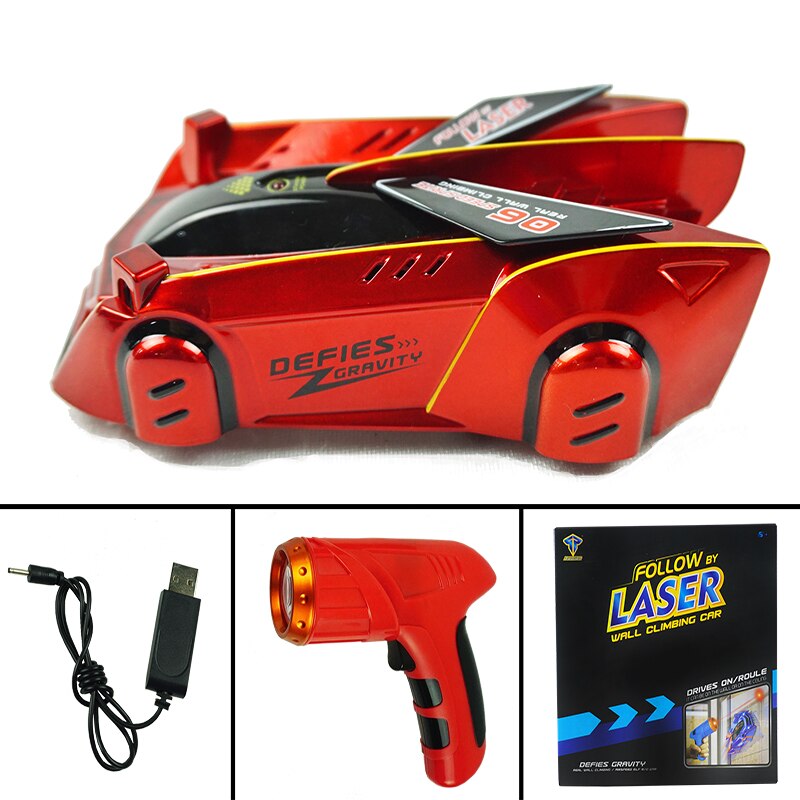 Laser Remote Control Wall Climbing Car - migikid